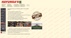Desktop Screenshot of hayunga.de